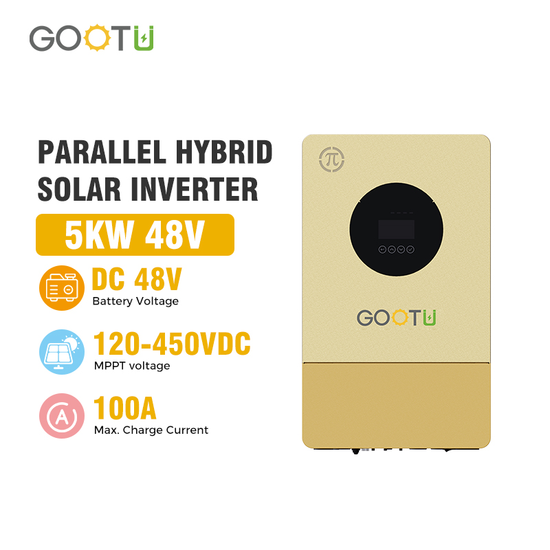 Gootu New 48V Hybrid Solar Inv - Parallel Solar Inverter 48V 5000W Mppt review and price