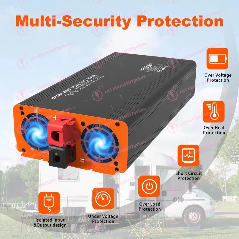 Peak 4000W 12v 24V 48v Dc To A - Power Inverter 12V 220V 4000W Continuous review and price