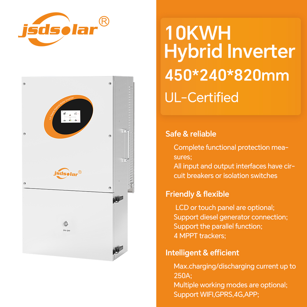 Jsdsolar 10kW Hybrid Solar Inv - Split Phase Inverter 10Kw 110V 220V review and price