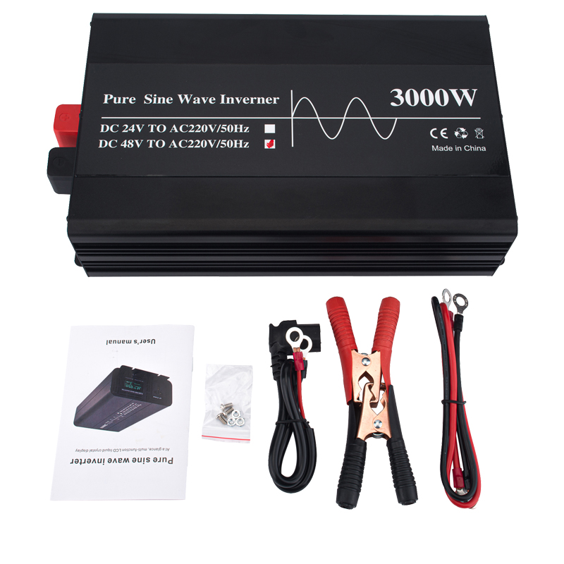 3000W 12V 24V 48V Off Grid Tie - Lifepo4 Solar Inverter 24V 3000W review and price