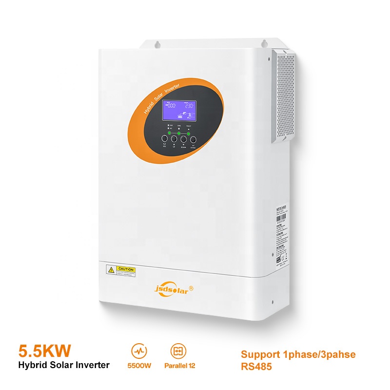 5.5Kw 5Kw Pure Sine Wave Mppt  - Hybrid Solar Inverter 5.5Kw Mppt 48V review and price