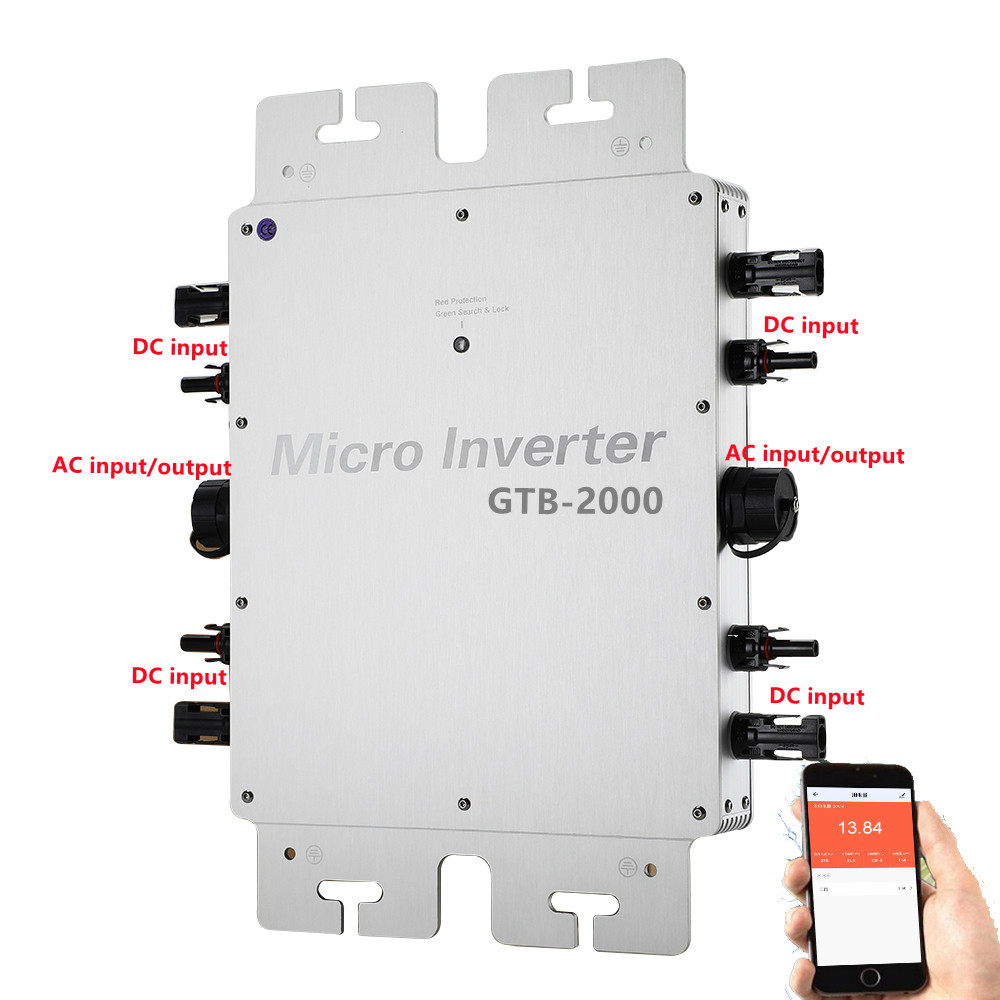 2000W 2400W 2800W Micro Invert - Grid Tie Inverter Limiter 2000W review and price