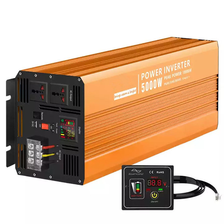 -5000W Solar Pure Sine Wave In - Pure Sine Wave Inverter 5000W 48V 220V review and price
