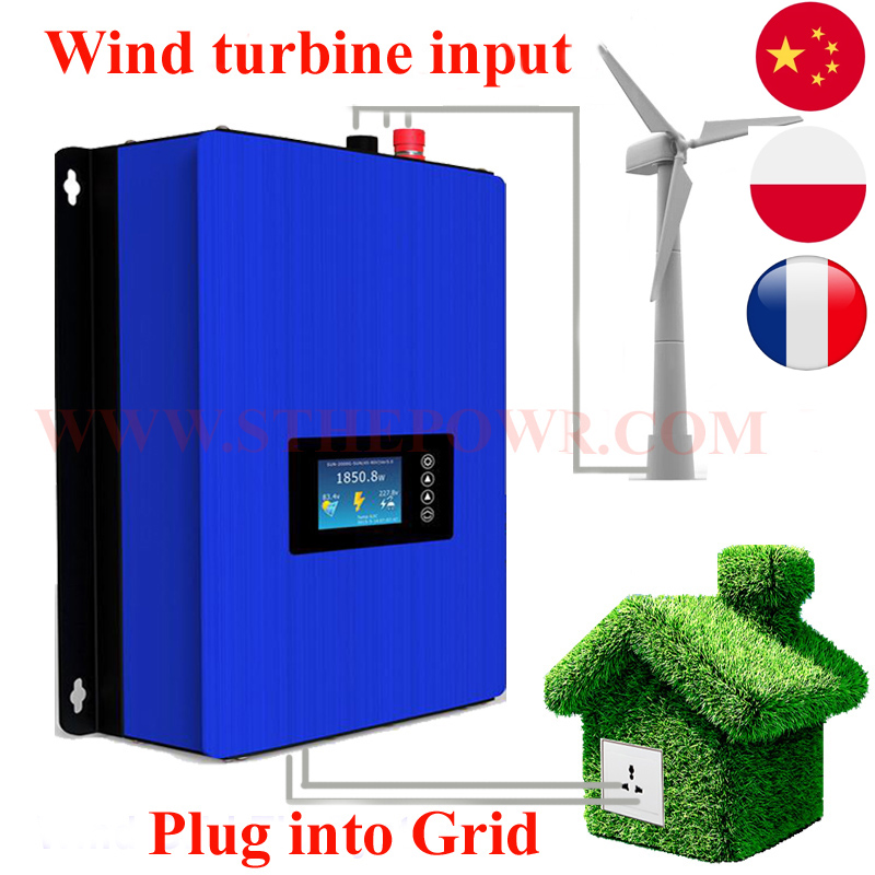 2000W 1000W Wind Power Grid Ti - Grid Tie Inverter Limiter 2000W review and price
