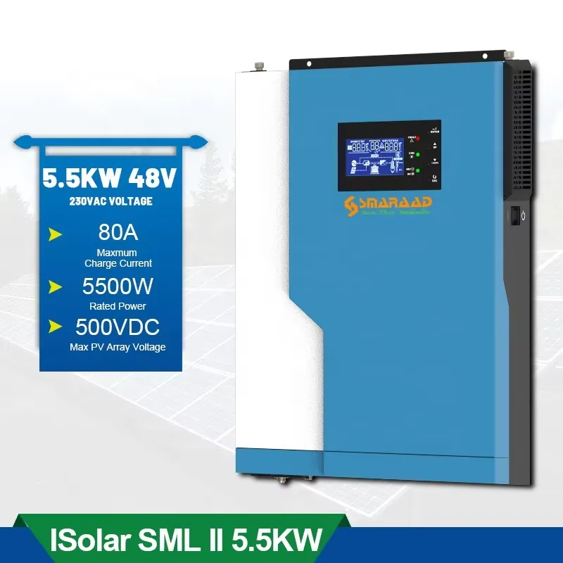 Solar Controller 3.5KW 5.5KW H - Hybrid Solar Inverter 5.5Kw Mppt 48V review and price