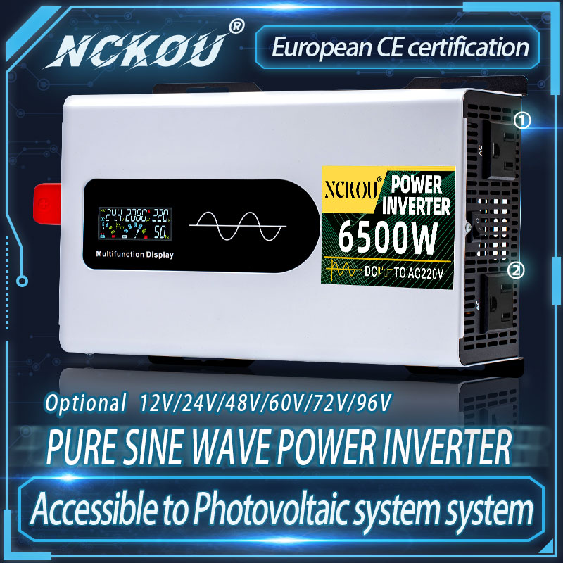 Inversor 12v 24v 48v 72v Para  - Pure Sine Wave Inverter 5000W 48V 220V review and price