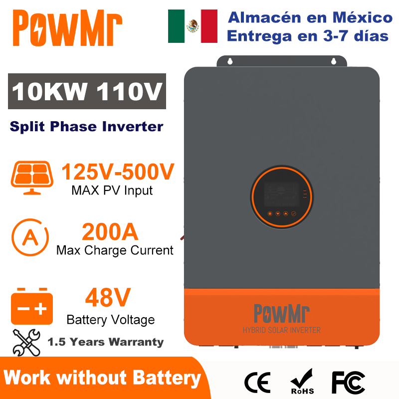 PowMr 10KW Split Phase Inverte - Split Phase Inverter 10Kw 110V 220V review and price