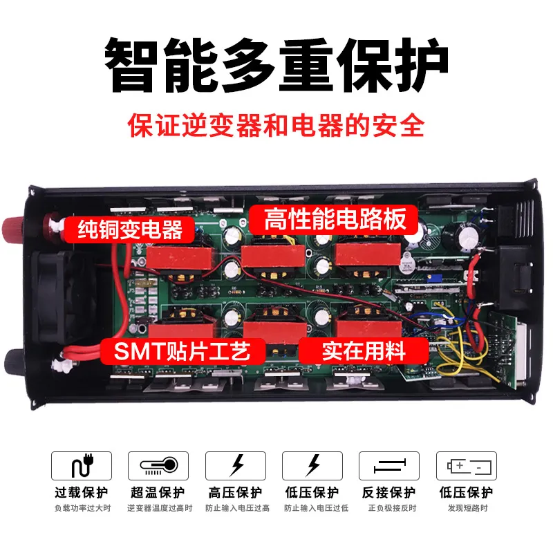 High Power 5000W Pure Sine Wav - Pure Sine Wave Inverter 5000W 48V 220V review and price