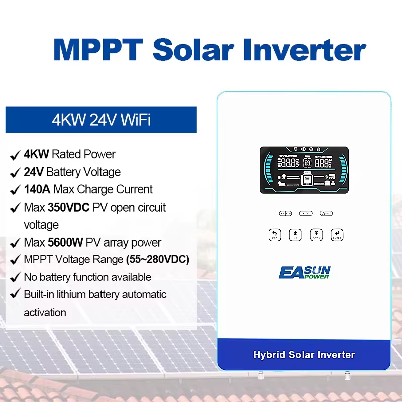 EASUN POWER Hybrid Solar Inver - Grid Tie Inverter Limiter 2000W review and price