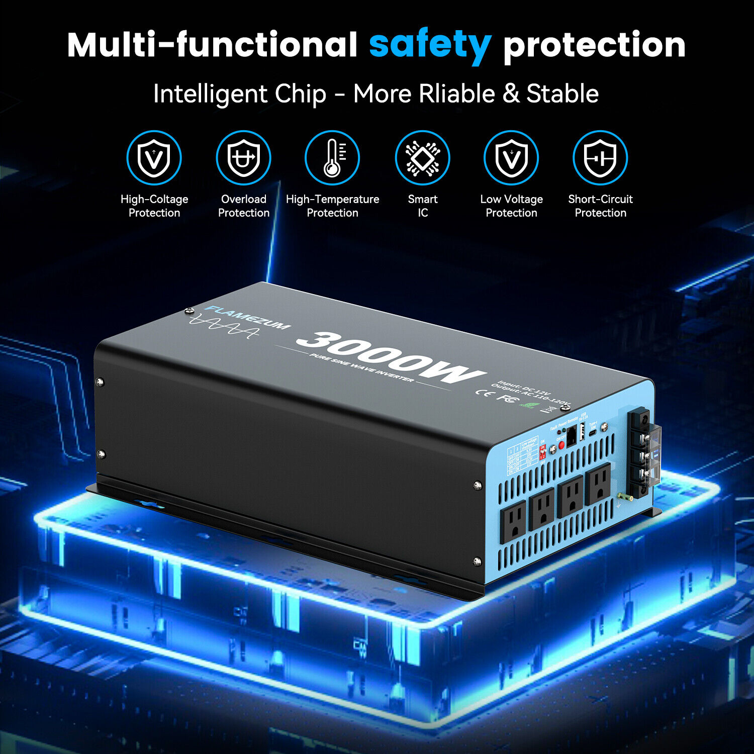 3000W Pure Sine Wave Power Inv - Inverter Pure Sine Wave 60Hz 120V 3000W review and price