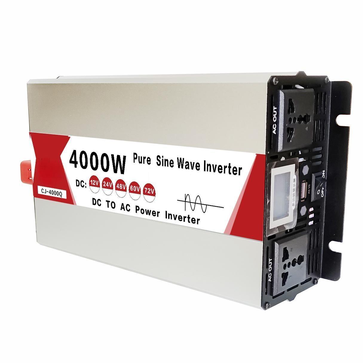 4000W/5000W/5500W/3000W Pure S - Inverter Pure Sine Wave 60Hz 120V 3000W review and price